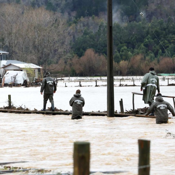 Aún no es el día más intenso de lluvia: Lo que se viene para la zona centro sur por el paso del sistema frontal