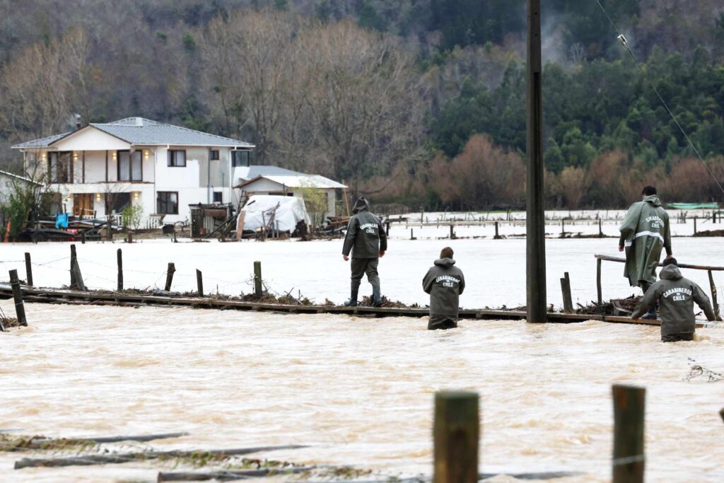 Entre 100 y 120 mm sólo este miércoles: advierten peak de intensidad del sistema frontal en el Bío Bío