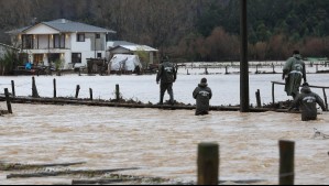 Sistema frontal: Senapred llama a evacuar sectores de Arauco por deslizamientos de tierra