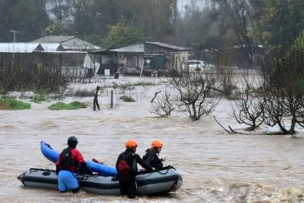 Pronóstico de desbordes en La Araucanía con nueva arremetida atmosférica