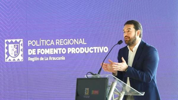 Gobernador Luciano Rivas presenta nueva política regional de fomento productivo