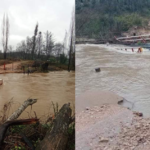 Sistema frontal: Senapred solicita evacuar sectores colindantes al Río Rana en Curanilahue por desborde