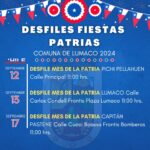 Desfiles Fiestas Patrias en Lumaco