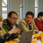 Alcalde Richard Leonelli Contreras sostuvo reunión  en Escuela Republica de Italia, para analizar inicio de año escolar.