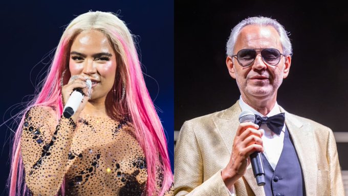 “Es una canción que siempre he amado”: Karol G sorprende con nueva versión de “Vivo por Ella” junto a Andrea Bocelli