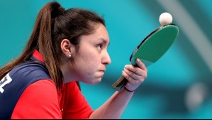 Aseguró medalla para Chile: Florencia Pérez avanza a semifinales del tenis de mesa en los Juegos Paralímpicos