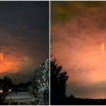 Reportan avistamiento de un inusual fenómeno atmosférico en los cielos de La Araucanía