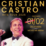 ¡Continúa arrasando! Cristian Castro confirma tercer concierto en Chile en el Gran Arena Monticello