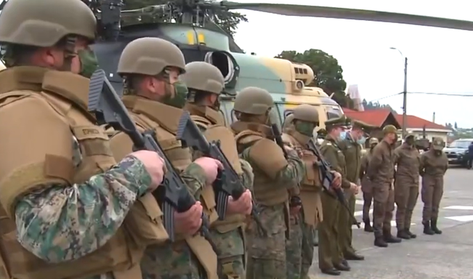 Con despliegue militar adicional se llevarán a cabo las elecciones el domingo en La Araucanía