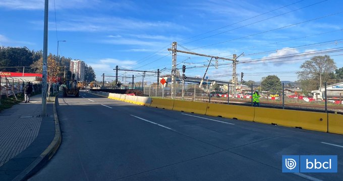 Concepción: el próximo lunes comienzan desvíos por obras para unir avenida con Puente Bicentenario.