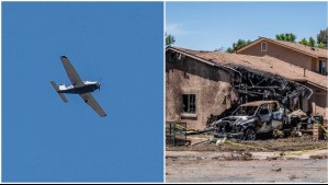 Confirman dos muertos por caída de avioneta en barrio residencial de EEUU: Dejó varias casas y autos incendiados
