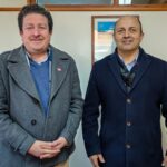 ALCALDE RICHARD LEONELLI CONTRERAS RECIBE VISITA DEL DIRECTOR REGIONAL DE SERCOTEC