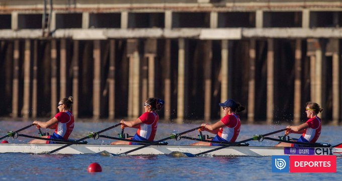 El remo chileno se despide en lo alto de los Panamericanos Junior: dos oros y un bronce en último día
