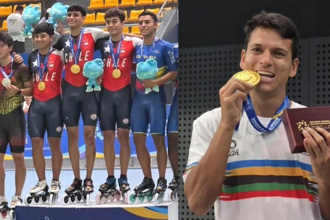 Patinadores del Team Chile son campeones mundiales en torneo planetario disputado en China