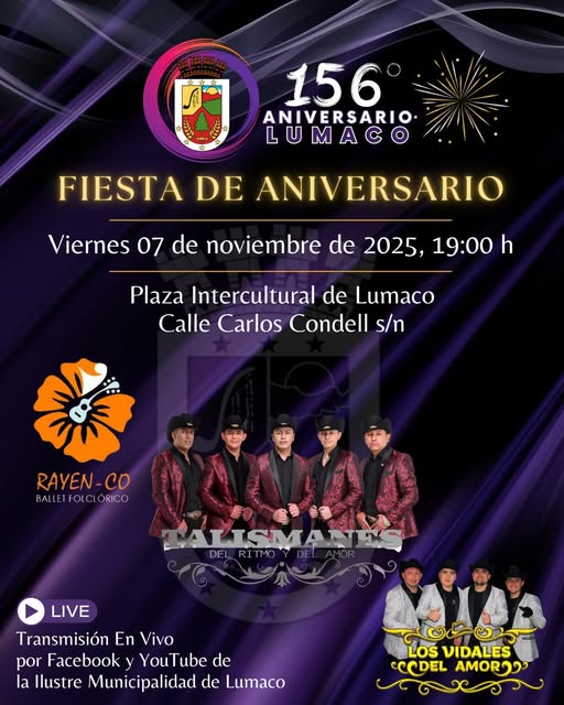 FIESTA DE ANIVERSARIO – CIUDAD DE LUMACO!