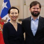 Presidente Gabriel Boric recibe a Gloria Ana Chevesich, quien asume hoy la presidencia de la Corte Suprema