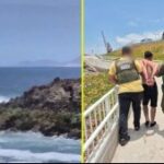 Sorprenden a prófugo por homicidio y se lanza al mar para evitar ser detenido en Antofagasta