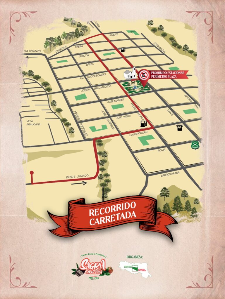 La presidenta de la Corporación Cultural Giuseppe Verdi, Mabel Flores Cantergiani, invita a toda la comunidad y a quienes nos visitarán desde distintos lugares a ser parte de la Sagra Carretada 2026.