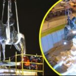 Estatua del general Baquedano regresó a Plaza Italia a cinco años de haber sido retirada