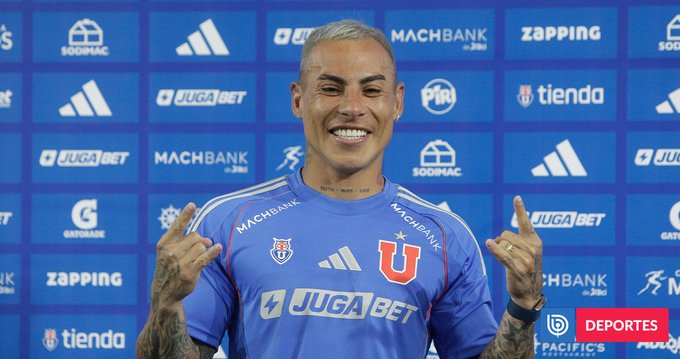 Eduardo Vargas es presentado como nuevo jugador de La U: «Llego más maduro y con más experiencia»