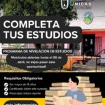 ¡NUEVA OPORTUNIDAD PARA TERMINAR TUS ESTUDIOS! en Lumaco.