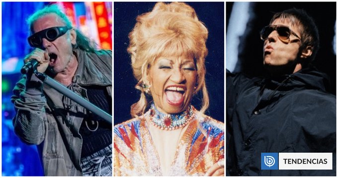 Celia Cruz, Iron Maiden y Oasis entran al Salón de la Fama del Rock.