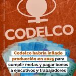 Escándalo en Codelco: Auditoría detecta 20 mil toneladas «infladas» en producción de 2025