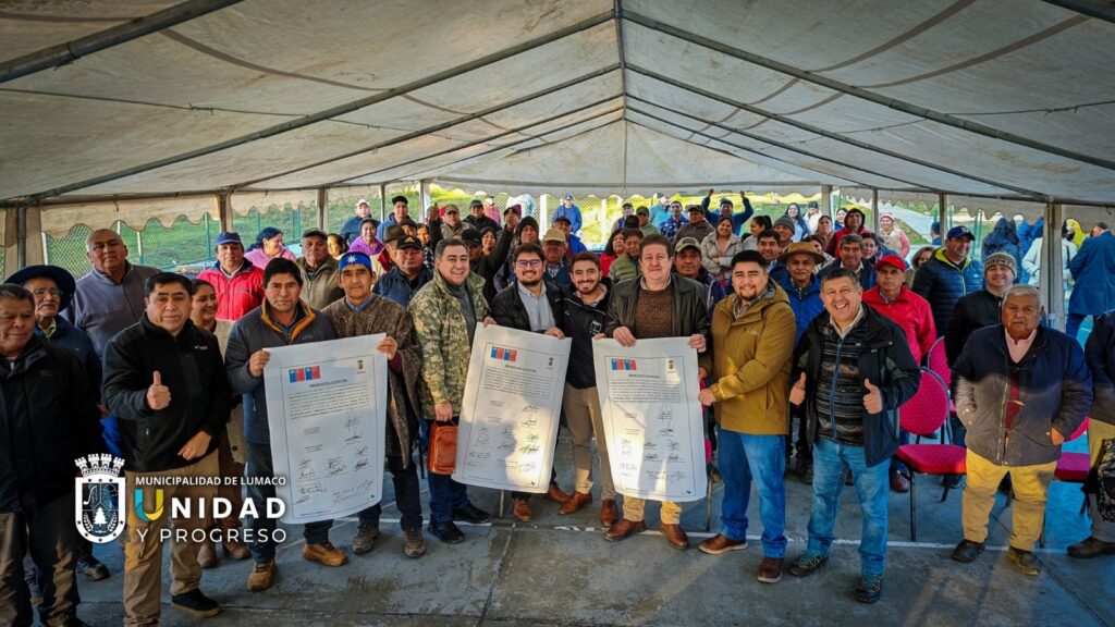 MÁS Y MEJORES NOTICIAS PARA LA COMUNA DE LUMACO