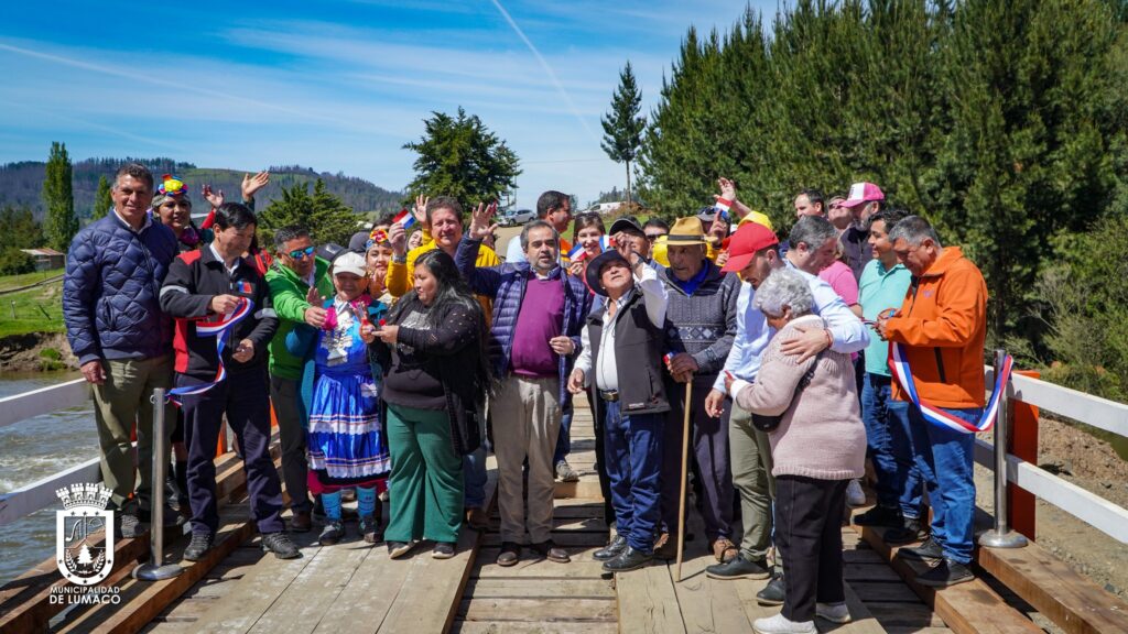 Inauguración del puente definitivo de Didaico: Finaliza la espera para Lumaco y Traiguén.