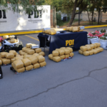 PDI incauta casi 350 kilos de droga avaluada en más de $1.000 millones tras dos operativos