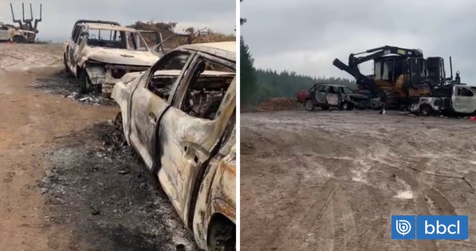 La Araucanía: piden presencia de ministros en la zona tras ataque incendiario en Los Sauces