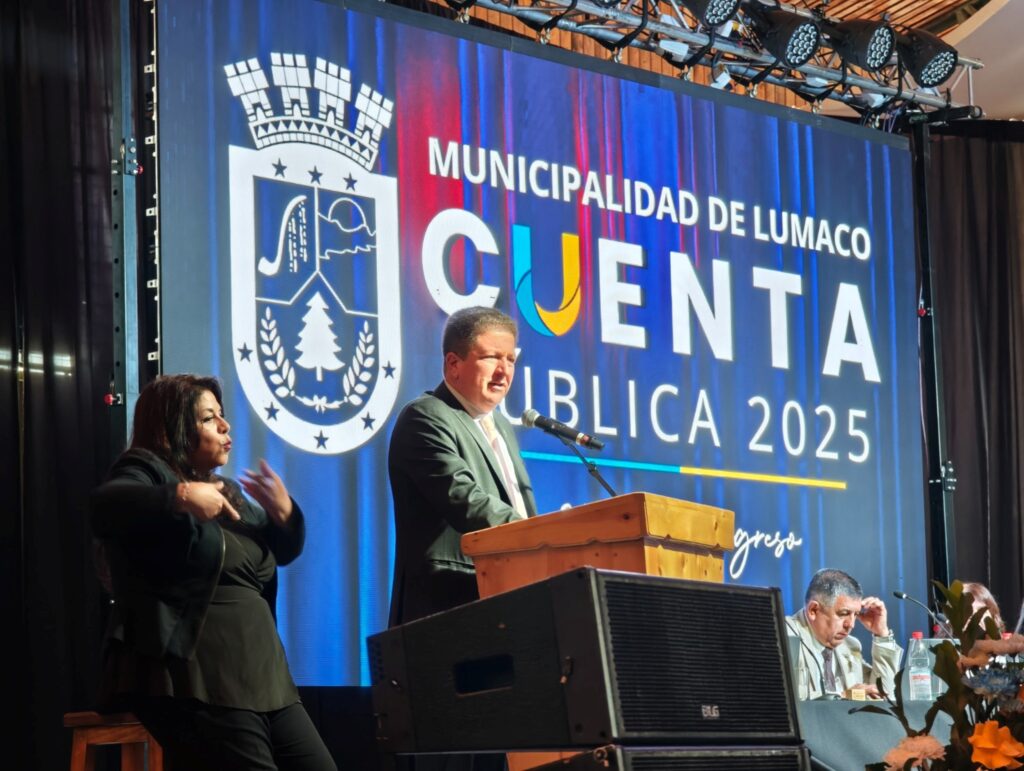 Alcalde de Lumaco rindió Cuenta Pública de la gestión 2025 con énfasis en avances sociales y en mejora de la calidad de vida de la comuna