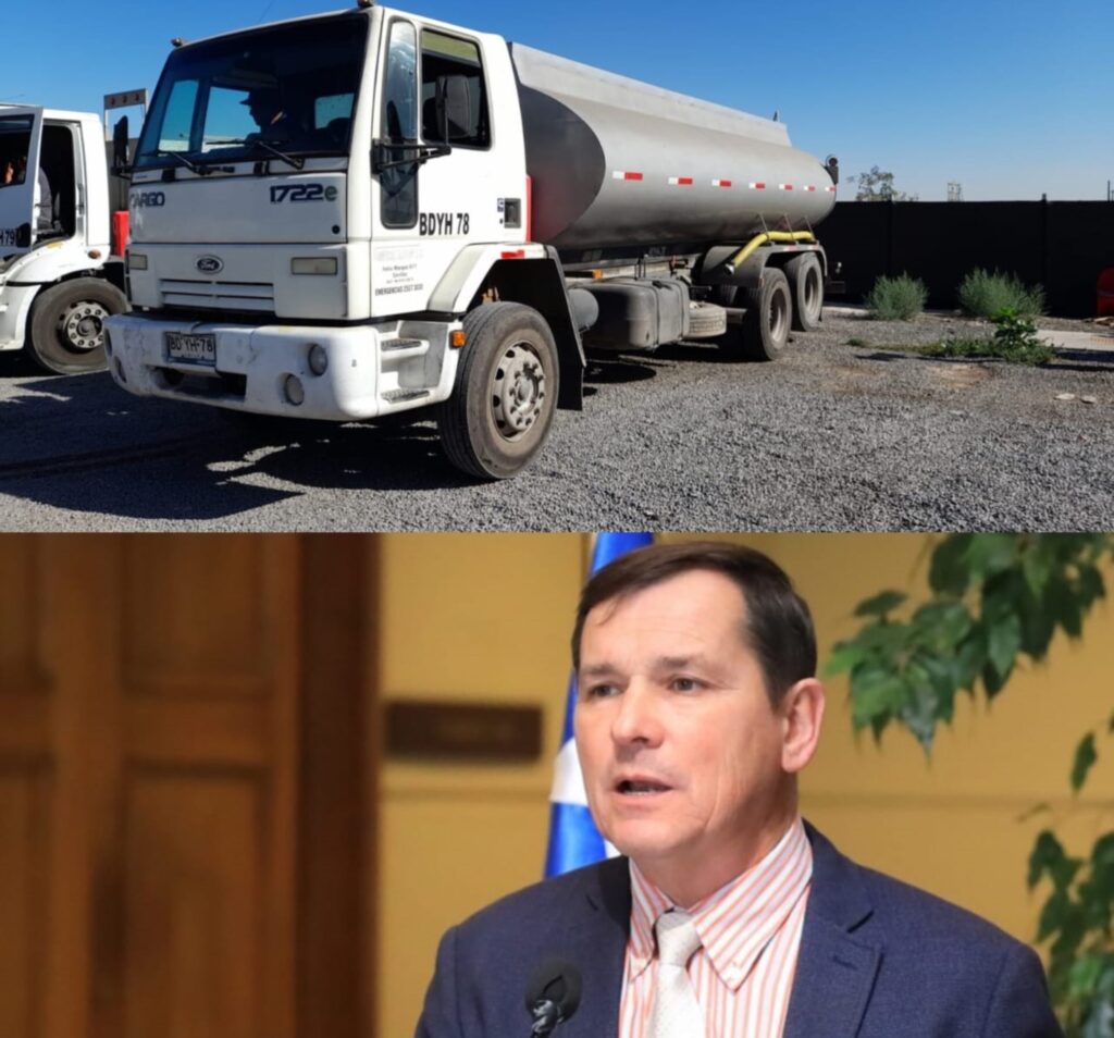 Diputado Jorge Rathgeb acusa que no existen fondos para pagar servicios a camiones aljibes de Malleco