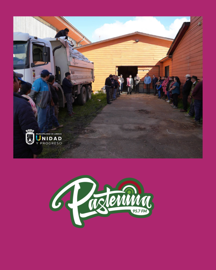 MUNICIPALIDAD DE LUMACO Y SEREMI DE AGRICULTURA INICIAN ENTREGA DE AYUDA A AGRICULTORES DE LA COMUNA