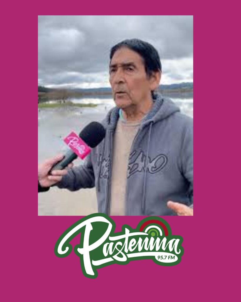 Personal de Vialidad y la Municipalidad de Lumaco, se encuentran trabajando en la instalación de un puente mecano en el sector Isla Catrileo