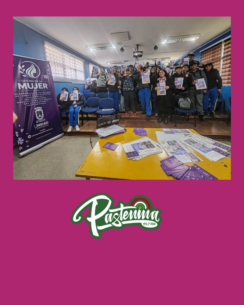 ESTUDIANTES DEL LICEO MUNICIPAL DE LUMACO PARTICIPARON EN TALLER DE PREVENCIÓN DE LA VIOLENCIA EN EL POLOLEO