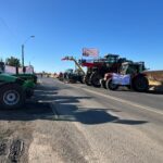 A esta hora agricultores se manifiestan en diversos puntos de la Región de la Araucania