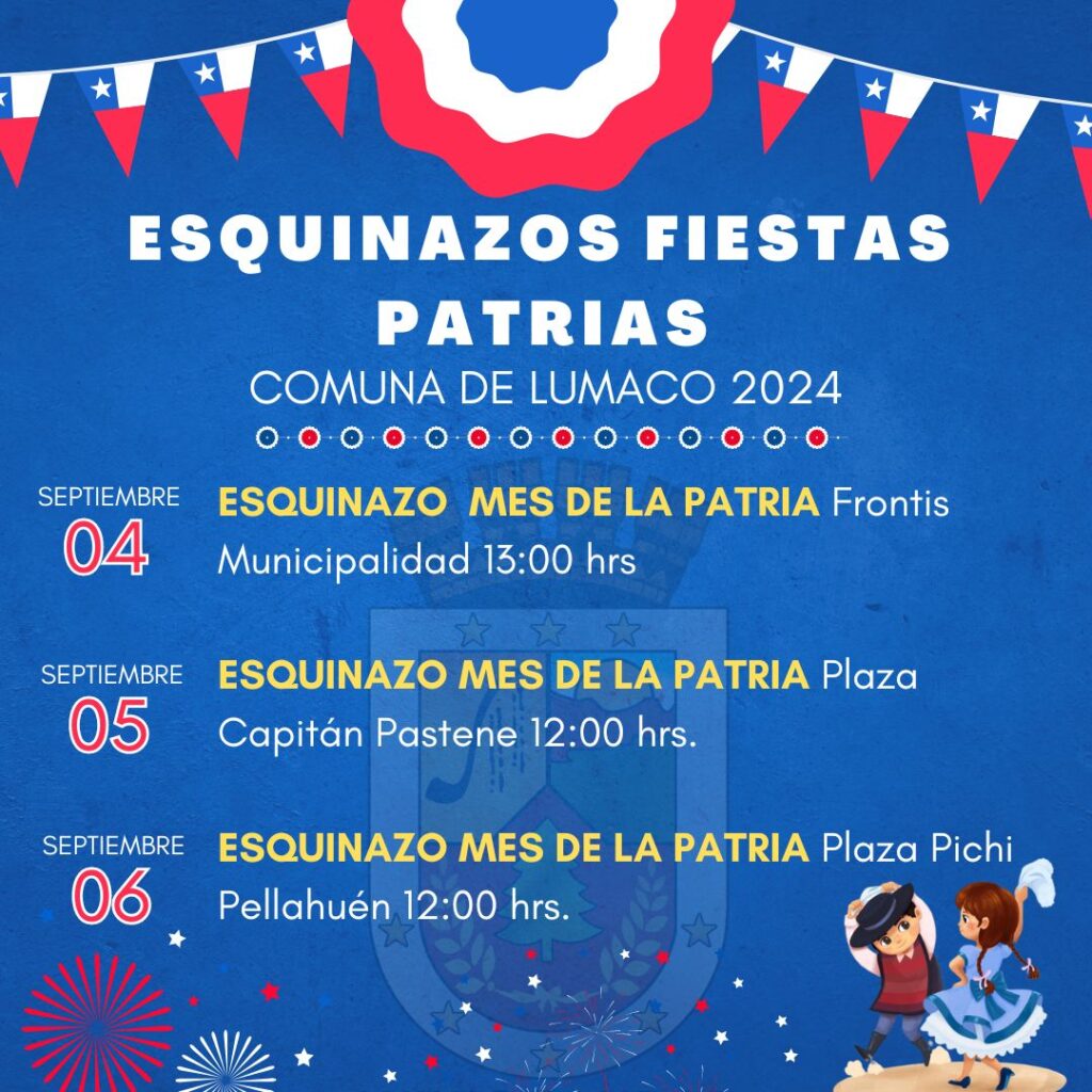 Esquinazos Fiestas Patrias en Lumaco.