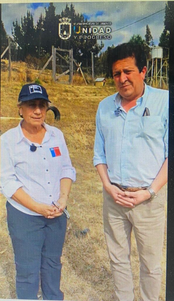 MINISTRA DE OBRAS PÚBLICAS DESARROLLÓ INTENSA AGENDA DE TRABAJO EN LUMACO