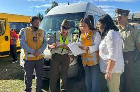 Comienza la fiscalización a vehículos y conductores del transporte escolar en La Araucanía