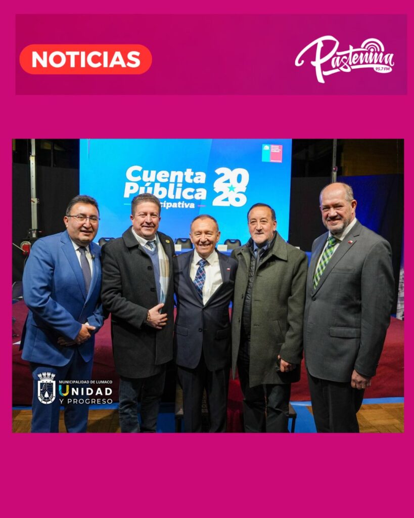 ALCALDE RICHARD LEONELLI PARTICIPÓ EN LA CUENTA PÚBLICA PARTICIPATIVA DEL MINISTERIO SECRETARÍA GENERAL DE LA PRESIDENCIA EN ERCILLA