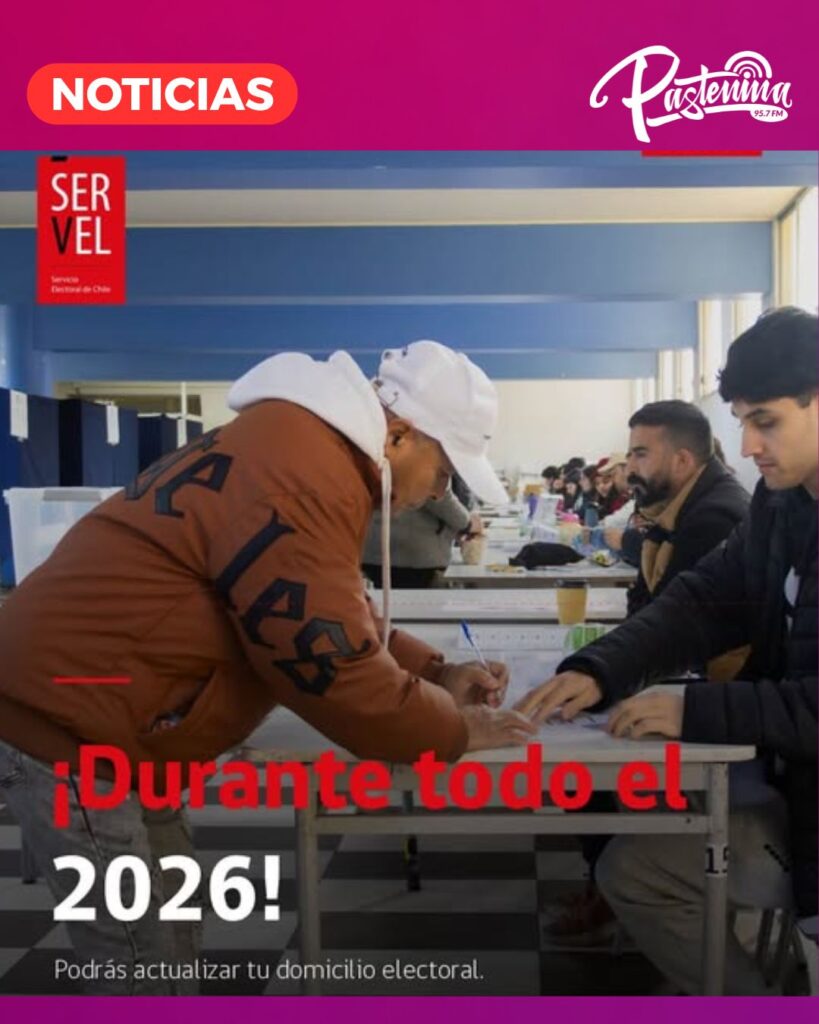 Puedes solicitar el cambio de tu domicilio electoral durante todo el 2026 en servel.cl con tu ClaveÚnica o de forma presencial en oficinas habilitadas