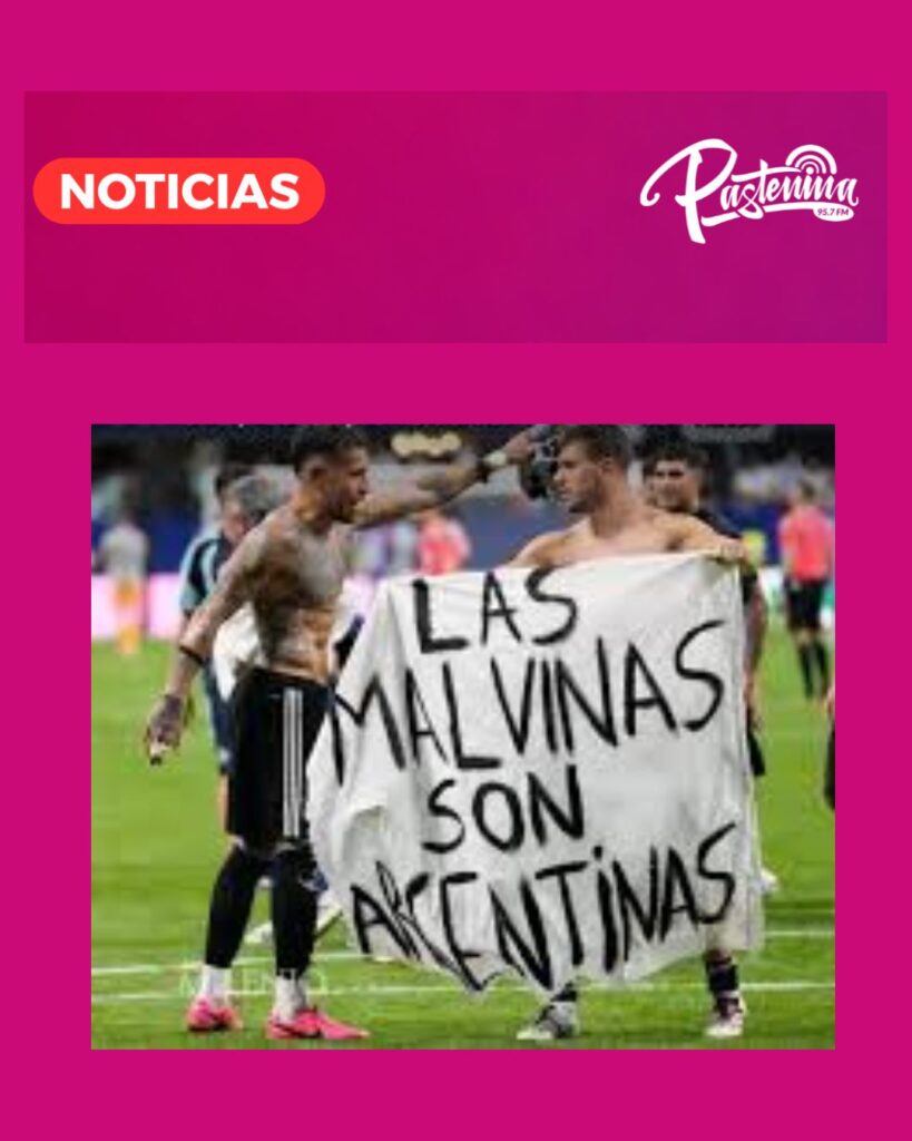Las Malvinas son argentinas»: FIFA investiga a la Albiceleste por polémica pancarta tras vencer a Inglaterra