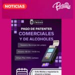 PAGO DE PATENTES COMERCIALES Y DE ALCOHOLES