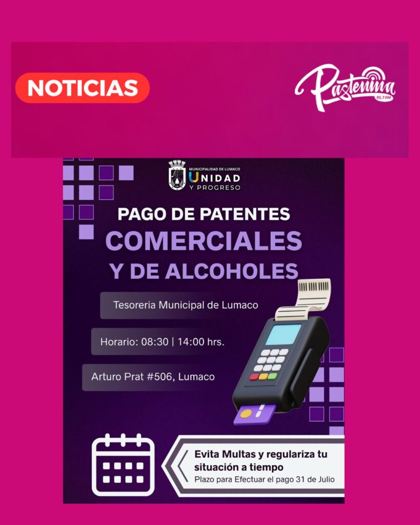 PAGO DE PATENTES COMERCIALES Y DE ALCOHOLES